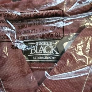 Mens Buckle Black long sleeve